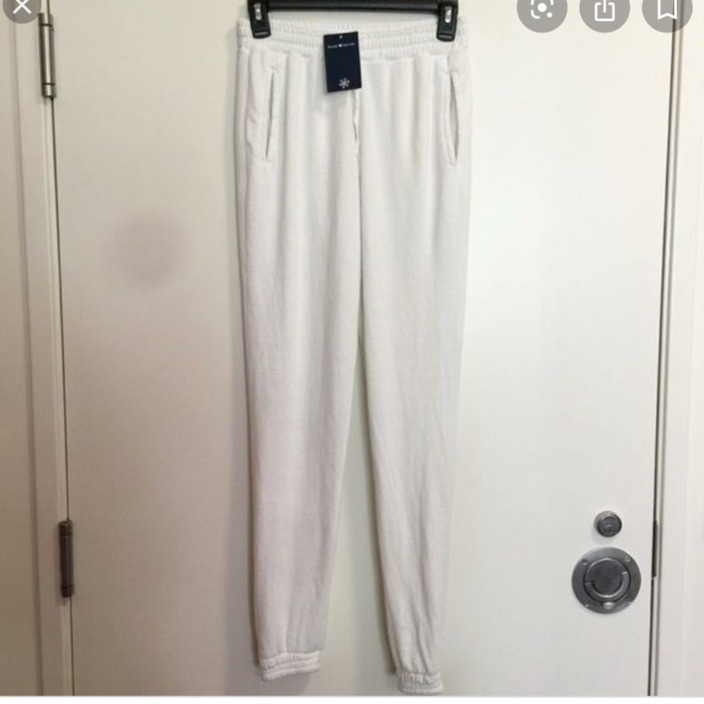 Brandy white Rosa sweatpants